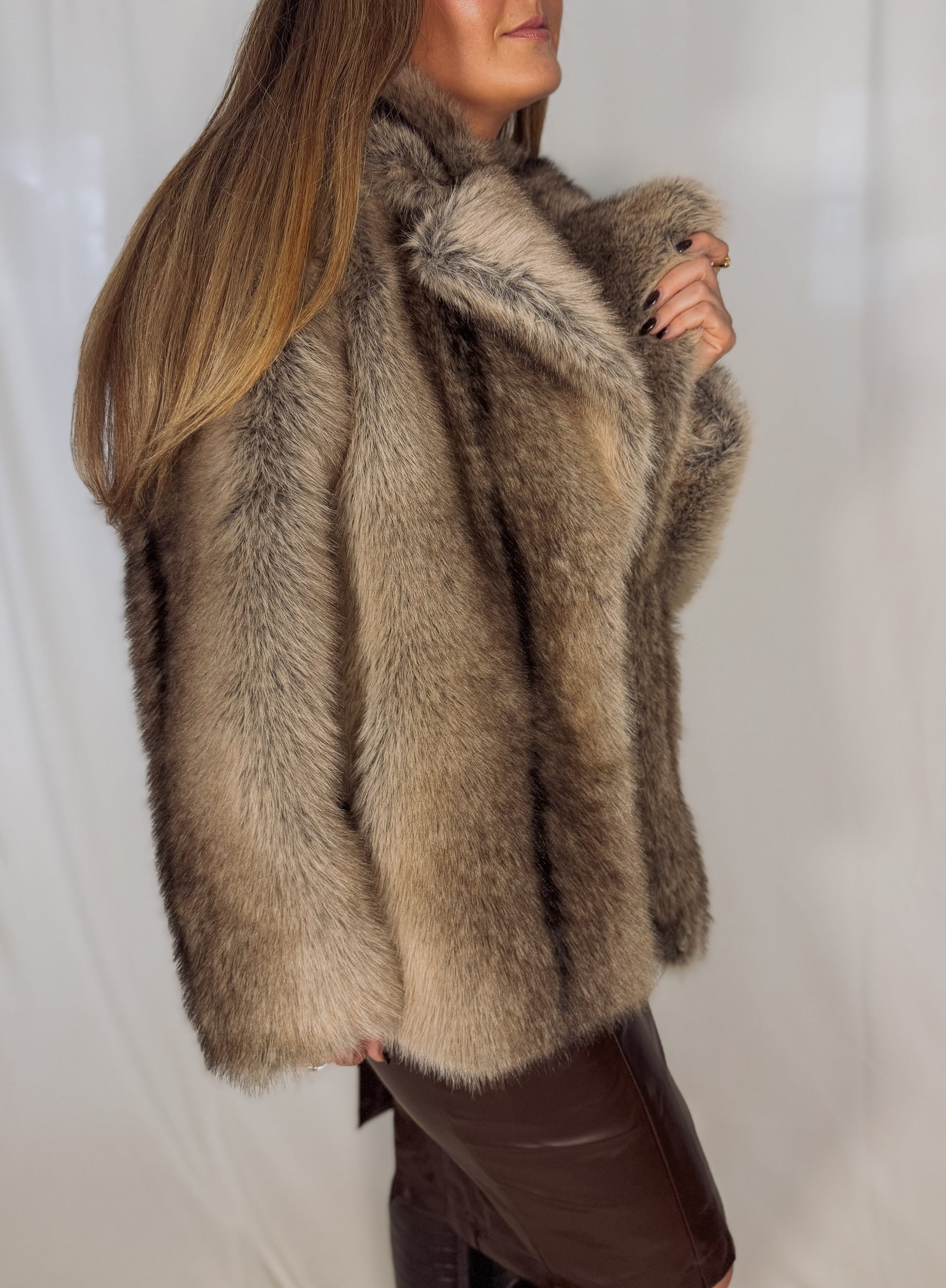 Farrah Faux Fur Coat