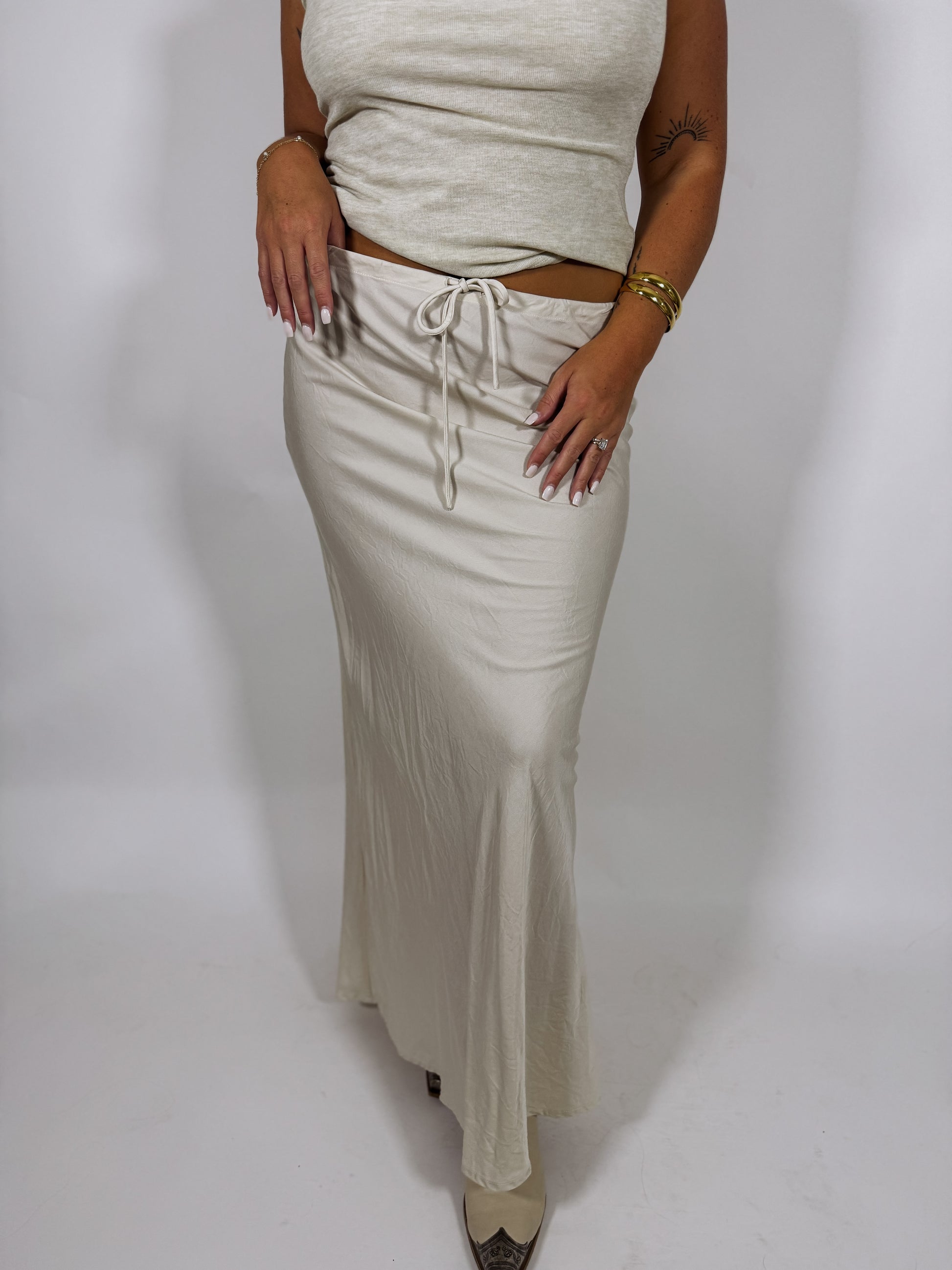Jace Bias Maxi Skirt