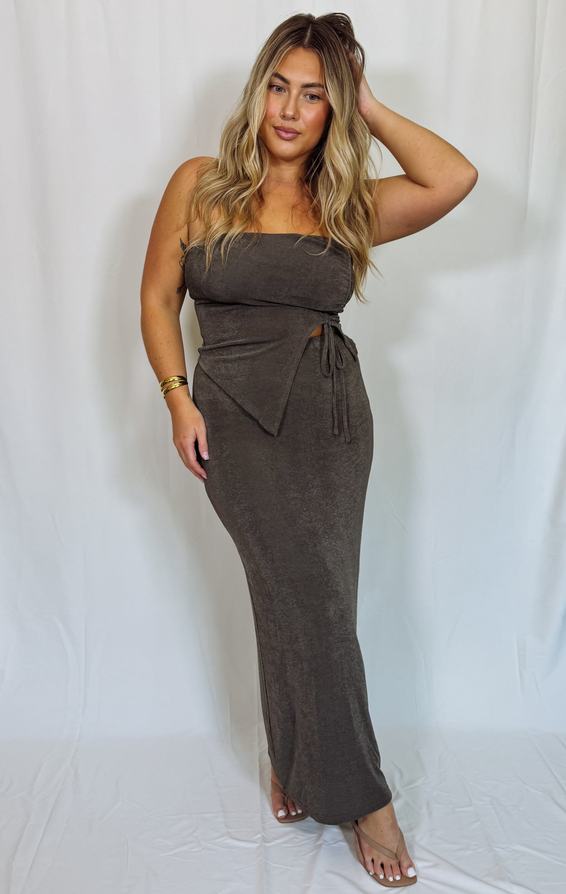 Tia Tube Top/Maxi Skirt Set