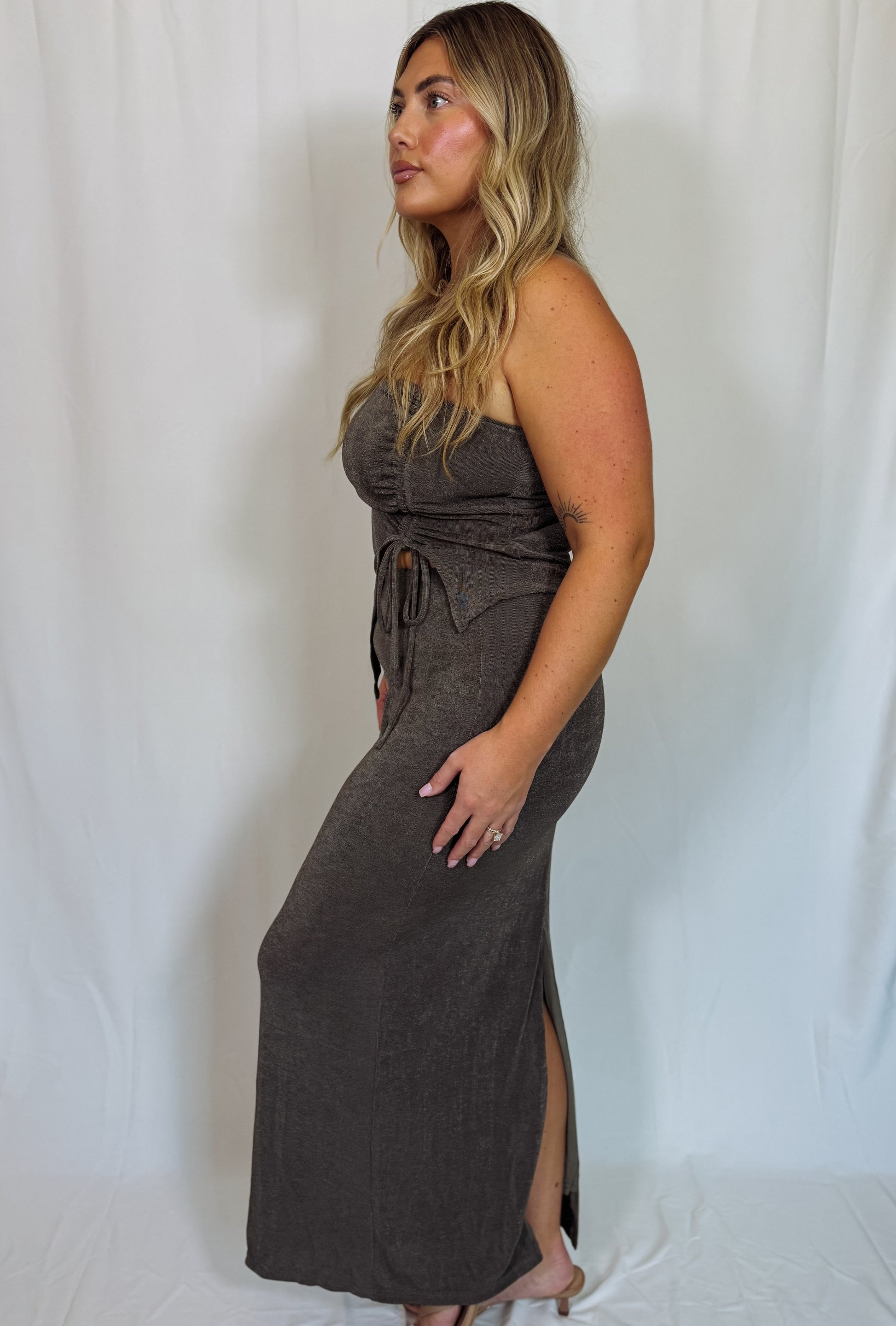 Tia Tube Top/Maxi Skirt Set