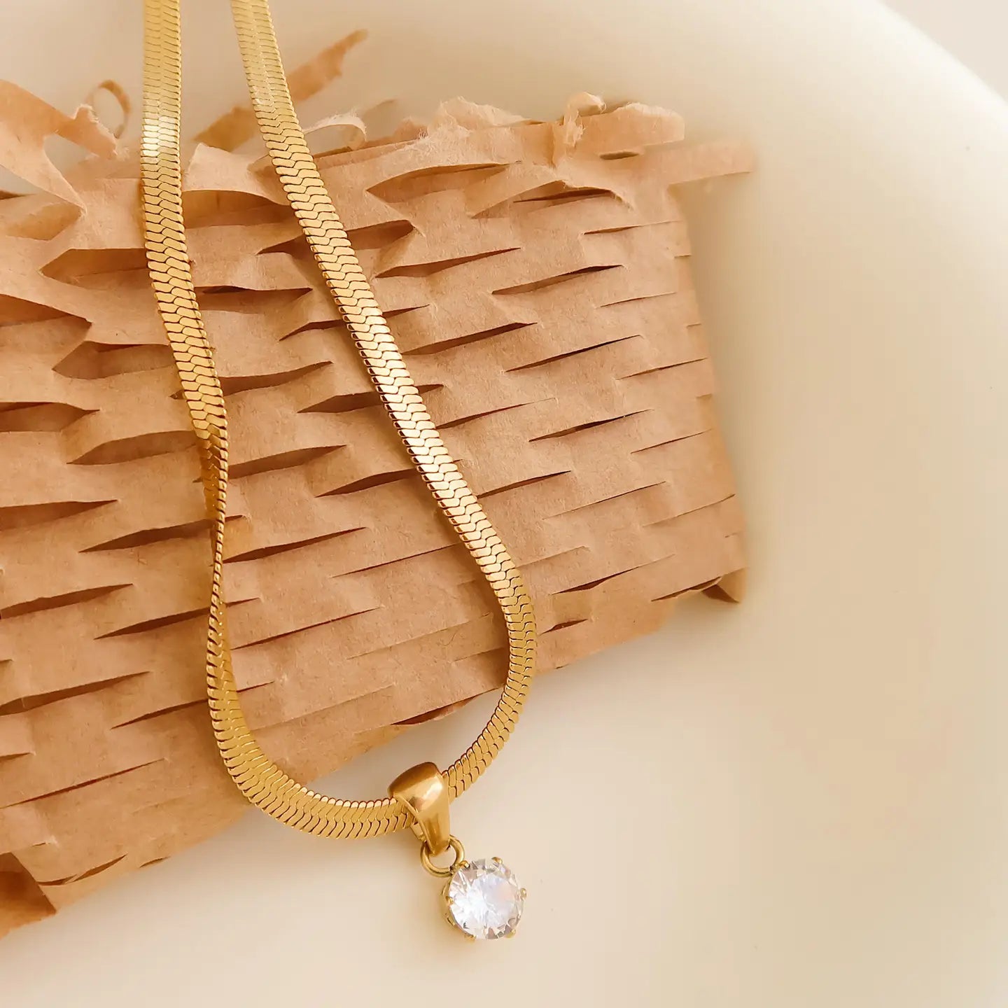 Blanc Snake Chain